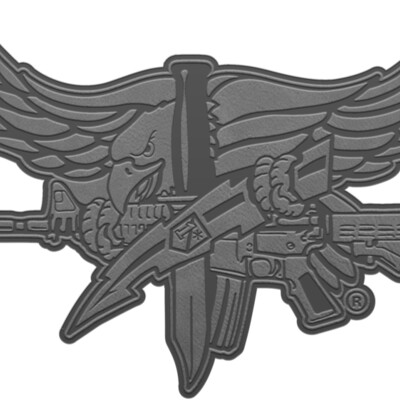 LOGO SWAT Operator PATCH GRY Thumbnail
