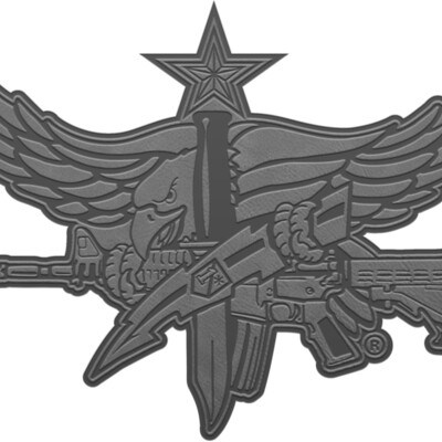 LOGO SWAT Senior PATCH GRY Thumbnail