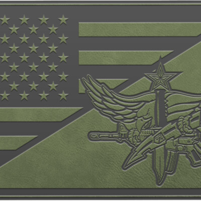 FLAG SWAT Senior PATCH ODG Thumbnail