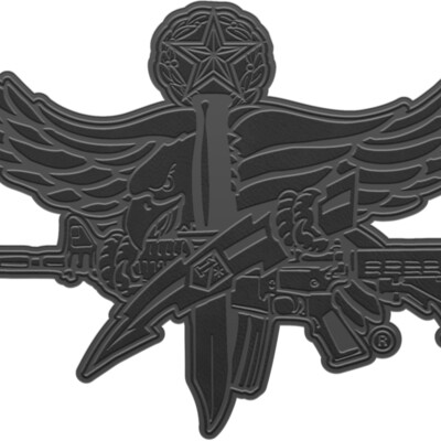 LOGO SWAT Master PATCH BLK Thumbnail