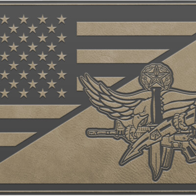 FLAG SWAT Master PATCH TAN Thumbnail