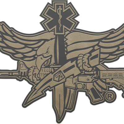 LOGO SWAT Medic PATCH TAN Thumbnail