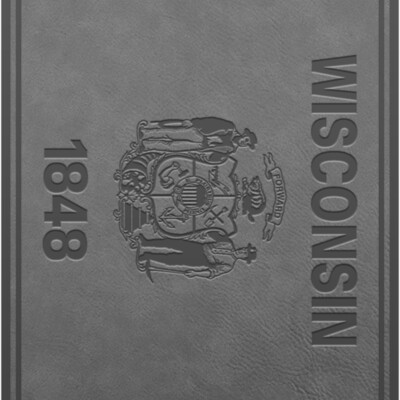 FLAG WI Vertical PATCH GRY Thumbnail
