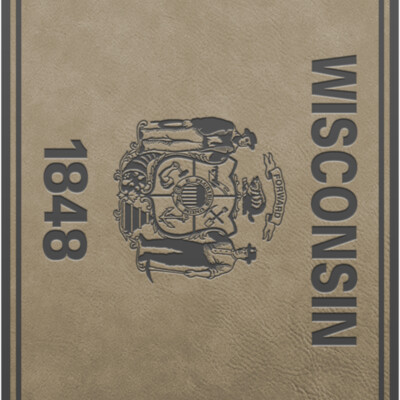 FLAG WI Vertical PATCH TAN Thumbnail