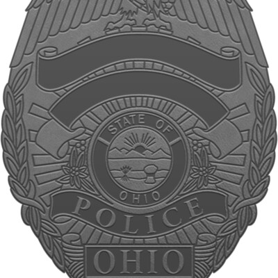 BADGE PTL GRY Thumbnail